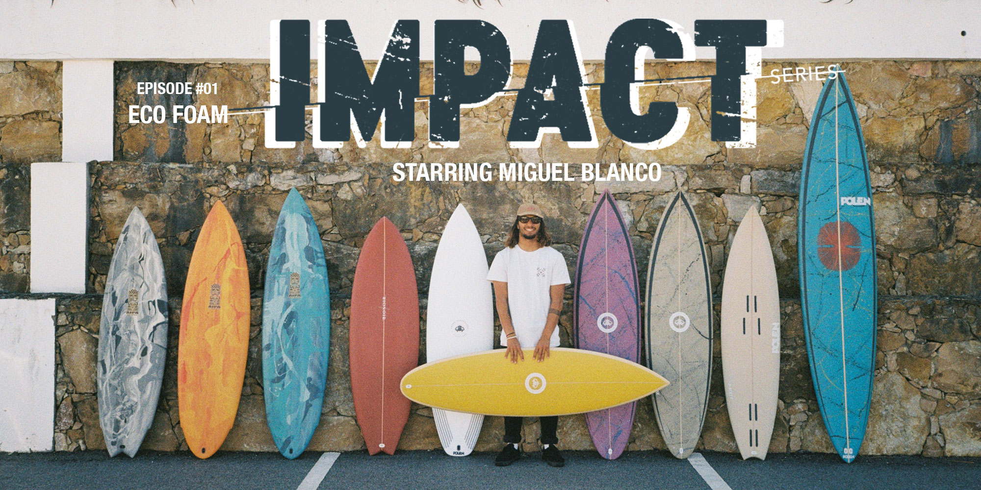 Impact Series "Eco Foam" – Un surf durable avec le projet Eco Boards