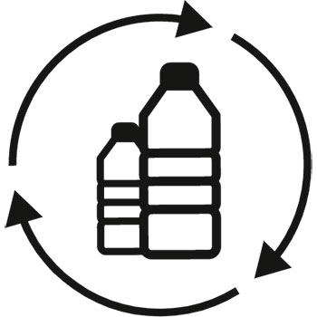 Bouteille recyclée