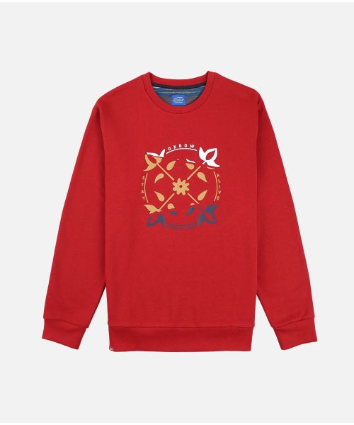 Sweatshirt SOLAR - Vinho
