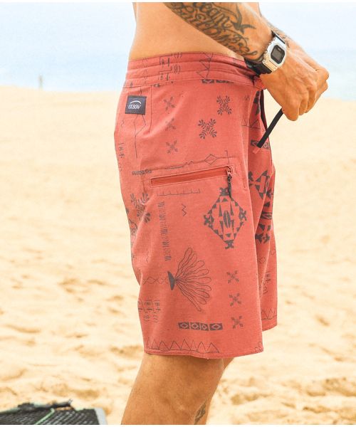 Boardshort SNAP - Chilli Pepper