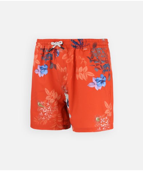 Volleyshort HELLFLO - Hibiscus