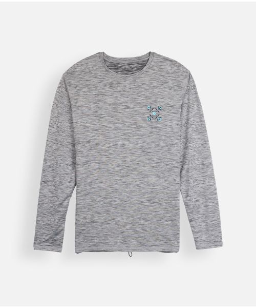 Surf tee TEREGOR - Gris Chiné