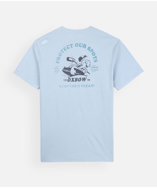 Tee-shirt SERVICES - Light Blue