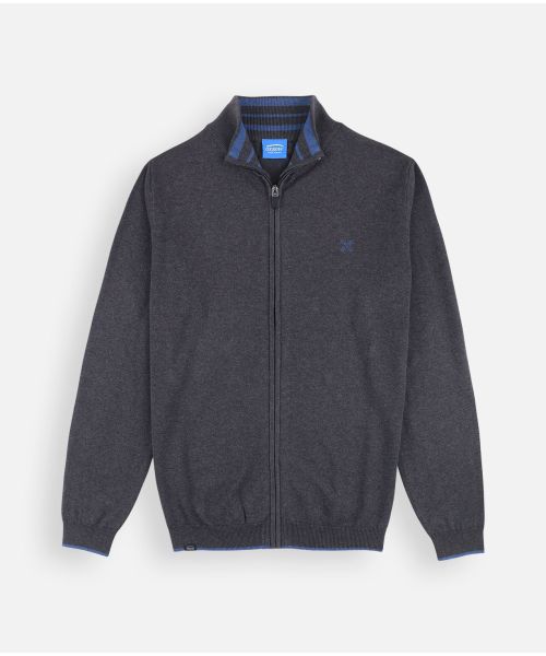 Pull PEZIP - Noir Chiné