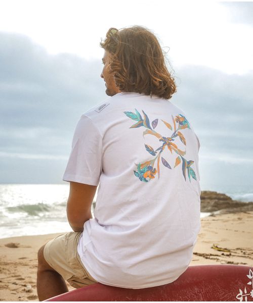 Tee-shirt TROPICS - Blanc