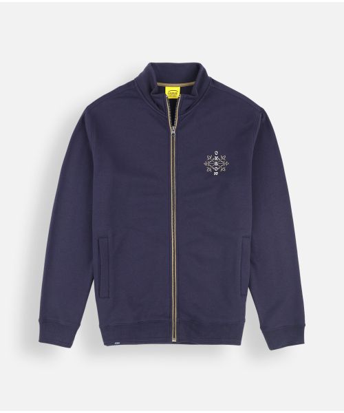Sweat zippé TABULA - Deep Marine
