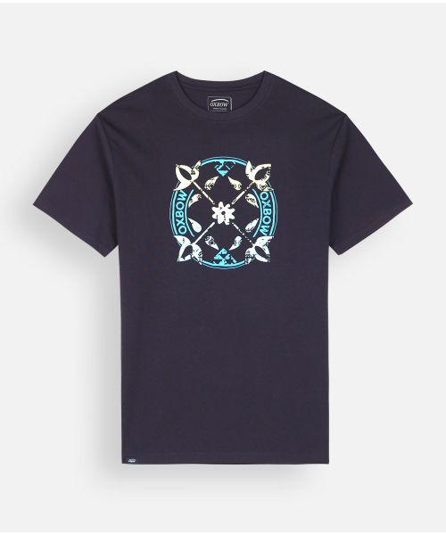 Tee-shirt SUNFADED - Deep Marine