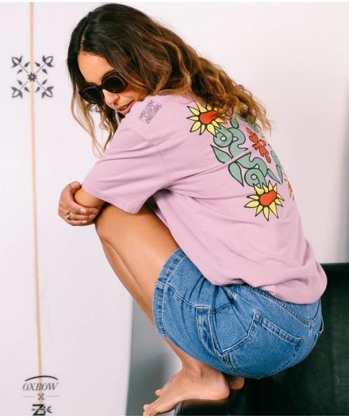 Tee-shirt VELHO - Lilas