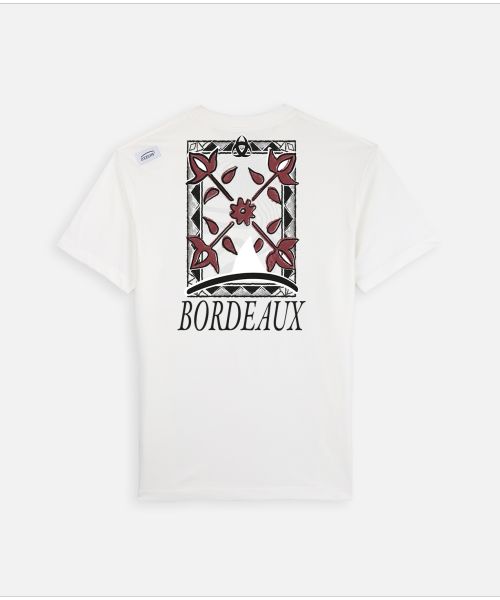 Tee-shirt BORDEAUX - Blanc