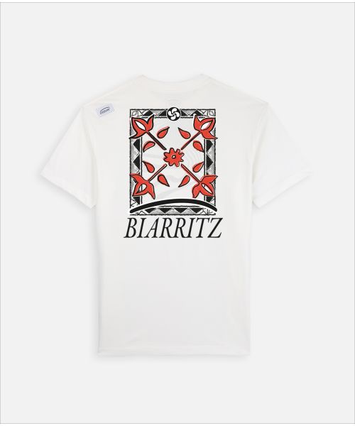 Camiseta BIARRITZ - Blanc