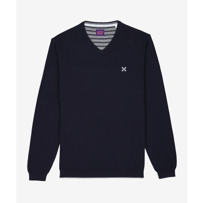 Sweater PIVEGA - Deep Marine Chiné