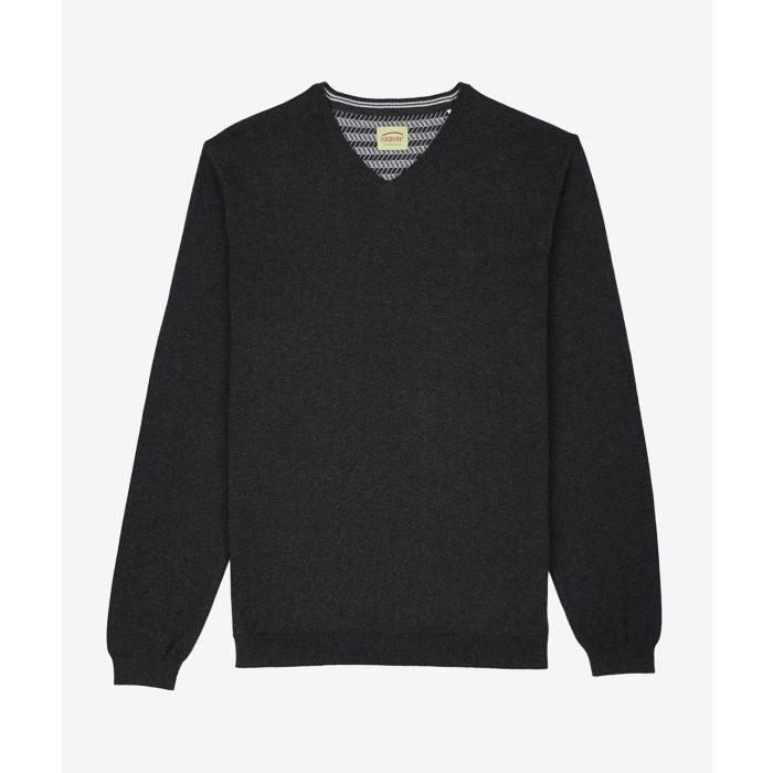 Pull PIVEGA - Noir Chiné