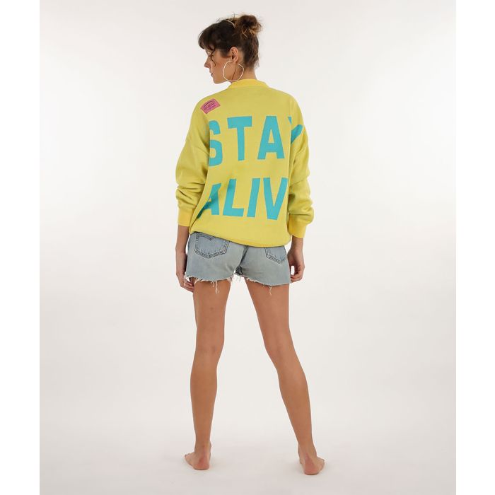 COLLECTOR Sweater ALEXANDRE - Citron