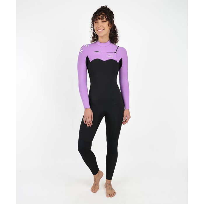Traje de surf WULEXWOMEN32 - Noir