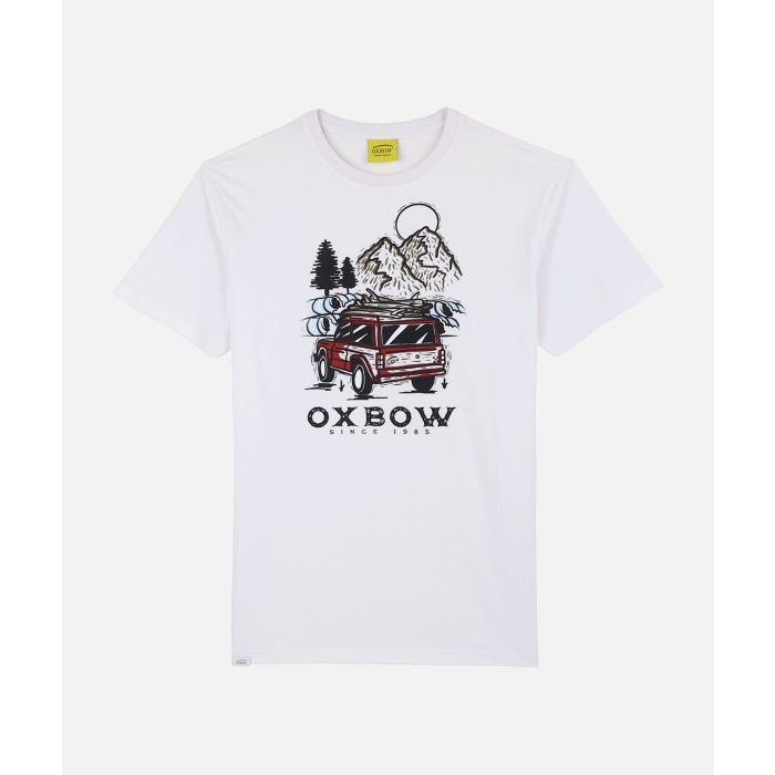 Camiseta TRECK - Blanc