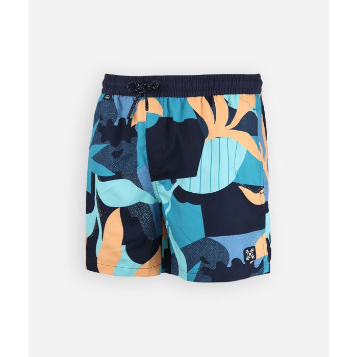 Beach short WIPEOUT - Deep Marine