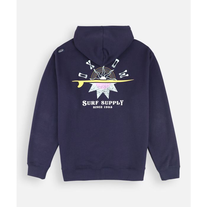 Zipped sweatshirt SANDBAR - Deep Marine