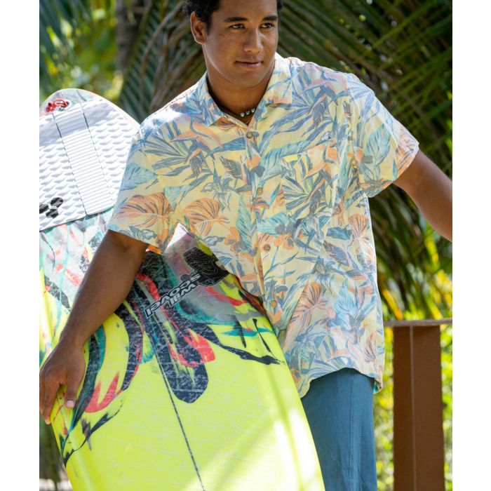 Chemise TROPICS - Citron