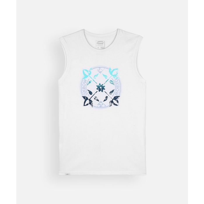 Tee-shirt SUNFADED - Blanc