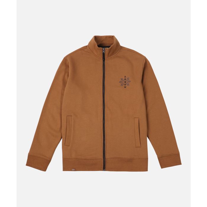 Sweat zippé TABULA - Camel