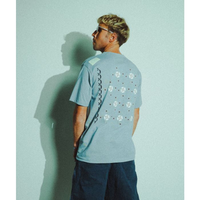 COLLECTOR tee-shirt RAOUL - Light Blue