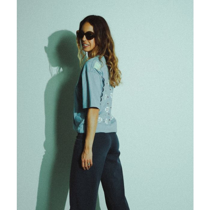Tee-shirt COLLECTOR RAOUL - Light Blue