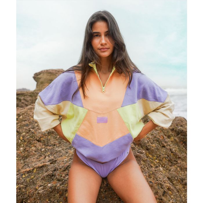 Sweat zippé SUMA - Multicolore