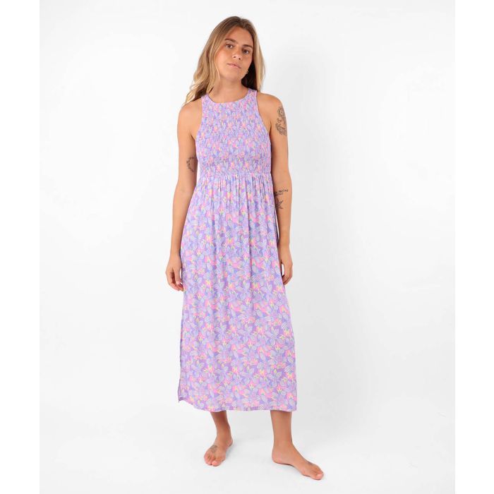 Long dress TIARA - Pacific Purple