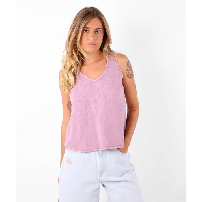 Camiseta sin mangas DOMINGO - Lilas
