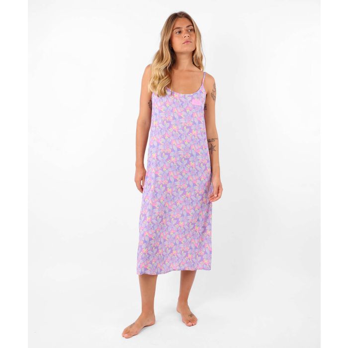 Robe longue TIARA - Pacific Purple