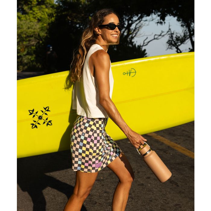 Mini skirt POPDAMS - Multicolore