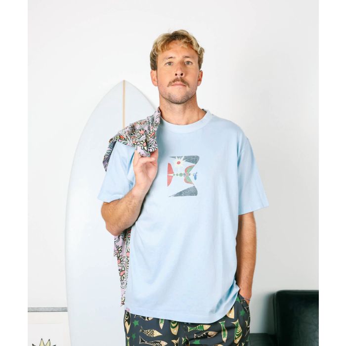 Tee-shirt MARCELLO - Light Blue