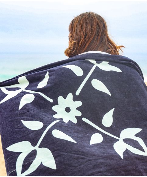 Serviette de plage INIZIO - Deep Marine