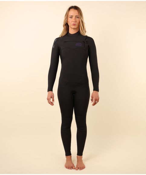 Combinaison Yulex® 4/3 WULEXWOMEN43 - Noir