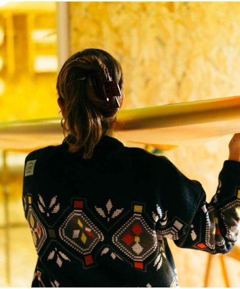 COLLECTOR Sweater POHOSNOW - Noir