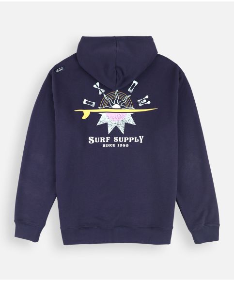 Zipped sweatshirt SANDBAR - Deep Marine