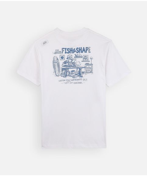 Tee-shirt SHAPER - Blanc