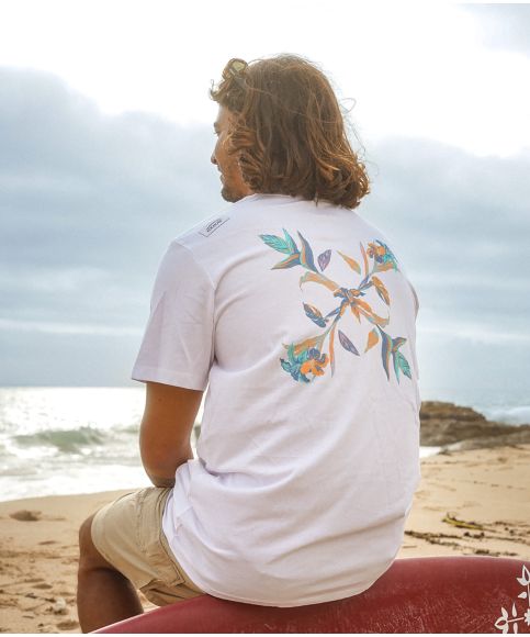 Tee-shirt TROPICS - Blanc