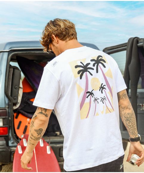 Tee-shirt WALK - Blanc