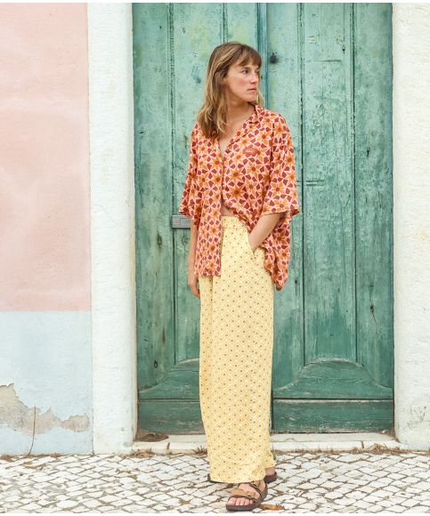 Pantalon RAVINA - Ambre