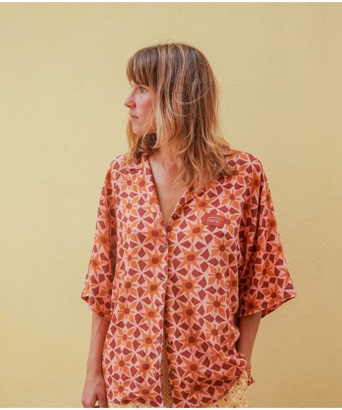 Chemise AZULEJO - Red Island