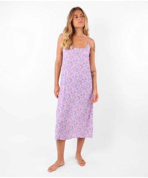 Robe longue TIARA - Pacific Purple