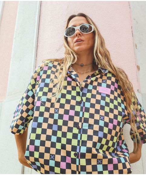 Chemise POPDAMS - Multicolore