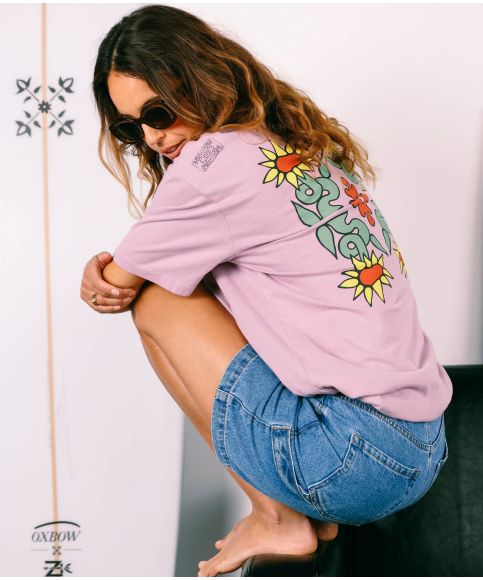 Tee-shirt VELHO - Lilas